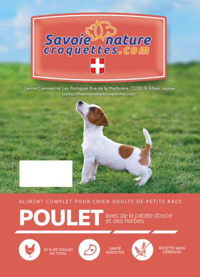 savoie nature croquettes poulet riz grande race