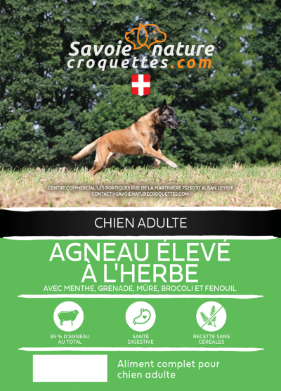 Savoie nature Croquettes a l''agneau 